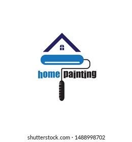 Paint icon symbol logo template


