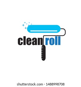Paint icon symbol logo template

