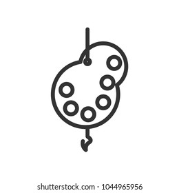 paint icon vector