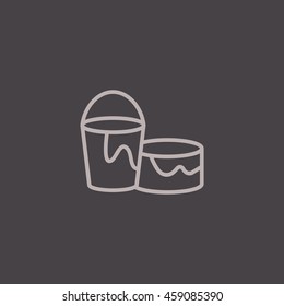 Paint Icon Vector.