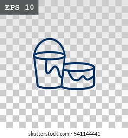Paint Icon Vector.