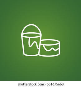 Paint Icon Vector.