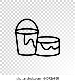 Paint Icon Vector.