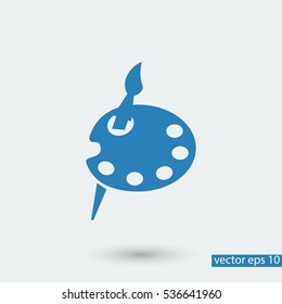 Paint Icon, Vector Best Flat Icon, EPS