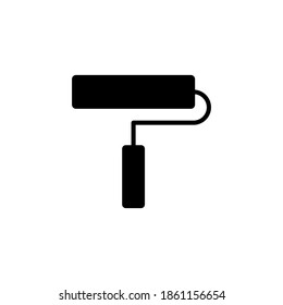 Paint icon vector. paint brush icon vector. paint roller icon vector