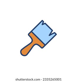 Paint icon vector. paint brush sign and symbol. paint roller icon vector