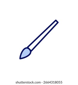Paint icon vector. paint brush sign and symbol. paint roller icon vector