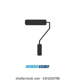 Paint Icon Vector Design Illustration 