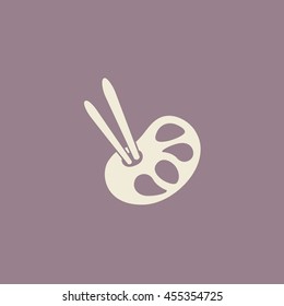 Paint icon, vector illustration