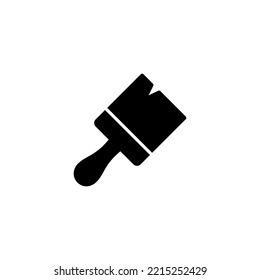 Paint icon vector illustration. paint brush sign and symbol. paint roller icon vector