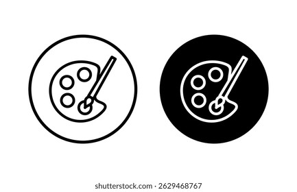 Paint icon vector illustration. paint brush sign and symbol. paint roller icon vector