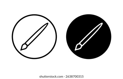 Paint icon vector illustration. paint brush sign and symbol. paint roller icon vector