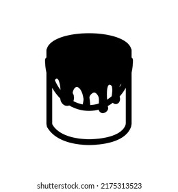 paint icon vector illustration logo template for many purpose. Isolated on white background.