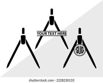 Paint Icons Set Monogram Printable Vector Illustration
