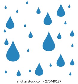 Paint Ink Drops waterdrops Vector EPS 10 illustration.