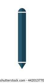 Paint instrument  icon. Pencil design. Vector graphic