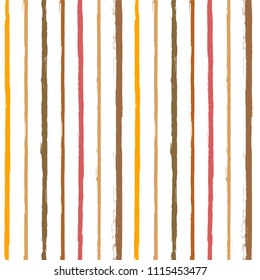 paint line Seamless pattern. vector striped autumn graphic background. ink brush strokes. grunge stripes, trendy male paintbrush stripes. funky texture lines backdrop 