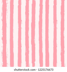  Paint Lines Seamless pattern. Stripe pattern pink lines background. vertical white  geometric. vector striped pastel background. ink brush strokes. rose stripes spring backdrop