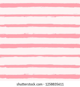  Paint Lines Seamless pattern. Stripe pattern pink lines background. vertical white  geometric. vector striped pastel background. ink brush strokes. rose stripes spring backdrop