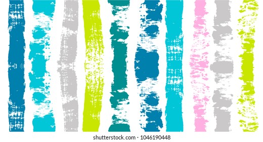 Paint Lines Seamless pattern. vector striped summer background. ink brush strokes. sailor stripes for male polo or T-shirt Modern trendy hipster paintbrush line. spring stripes backdrop 