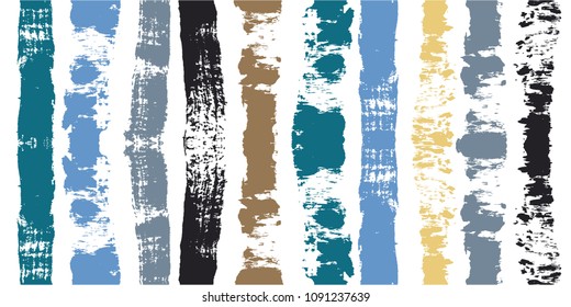 Paint Lines Seamless pattern. vector striped autumn background. ink brush strokes. sailor stripes for male polo or T-shirt Modern trendy hipster paintbrush line. spring stripes backdrop 