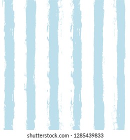 Paint Lines Seamless pattern. vector striped summer sea background. geometric sailor paint stripes. blue ink brush strokes. grunge stripes, modern paintbrush line for wrapping, wallpaper, textile