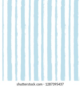 Paint Lines Seamless pattern. vector striped summer sea background. geometric sailor paint stripes. blue ink brush strokes. grunge stripes, modern paintbrush line for wrapping, wallpaper, textile
