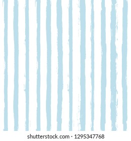 Paint Lines Seamless pattern. vector striped summer sea background. geometric sailor paint stripes. blue ink brush strokes. grunge stripes, modern paintbrush line for wrapping, wallpaper, textile