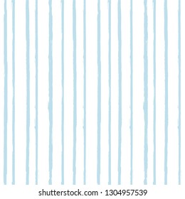 Paint Lines Seamless pattern. vector striped summer sea background. geometric sailor paint stripes. blue ink brush strokes. grunge stripes, modern paintbrush line for wrapping, wallpaper, textile