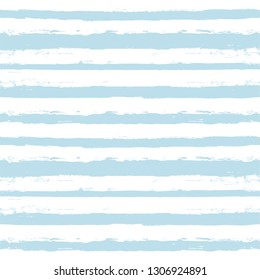 Paint Lines Seamless pattern. vector striped summer sea background. geometric sailor paint stripes. blue ink brush strokes. grunge stripes, modern paintbrush line for wrapping, wallpaper, textile