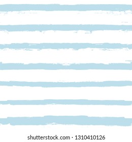 Paint Lines Seamless pattern. vector striped summer sea background. geometric sailor paint stripes. blue ink brush strokes. grunge stripes, modern paintbrush line for wrapping, wallpaper, textile
