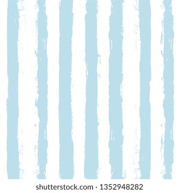 Paint Lines Seamless pattern. vector striped summer sea background. geometric sailor paint stripes. blue ink brush strokes. grunge stripes, modern paintbrush line for wrapping, wallpaper, textile