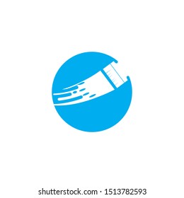 paint logo business vector icon template