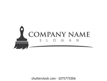 paint logo business vector template