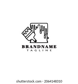 paint logo cartoon icon design modern vector symbol
