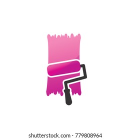 Paint logo or icon design
