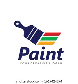 Paint Logo Paint Services Logo Paint Stock Vector (Royalty Free) 1619424274