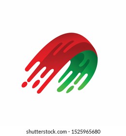 paint logo with subtle shades