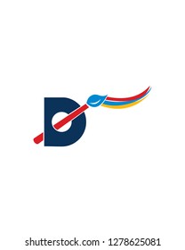 Paint logo template