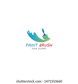 Paint Logo Template vector icon illustration design