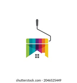 Paint Logo Template vector icon illustration design