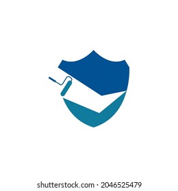 Paint Logo Template vector icon illustration design