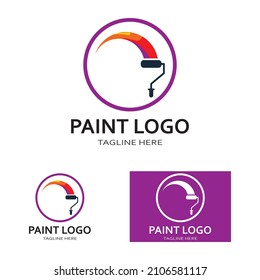 Dibujar el diseño de la ilustración del icono del vector de la plantilla de logotipo