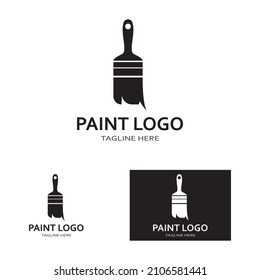 Paint Logo Template vector icon illustration design