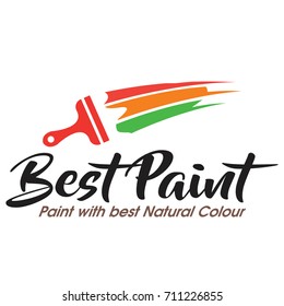 Paint Logo Vector Stock Vector (Royalty Free) 711226855 | Shutterstock