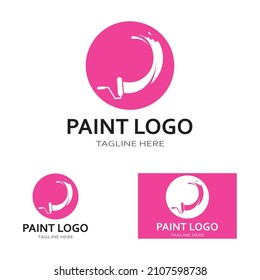 Vektorsymbol von Paint Logo, Vektorgrafik 