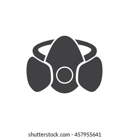 Paint mask icon vector. 