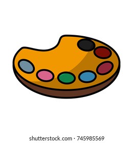 Paint palette art