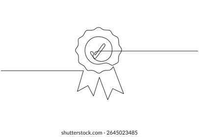 Paint palette art brush continuous one line drawing and minimalist style isolate outline vector, Paint palette art brush icon  continuous one line drawing  outline vector illustration.