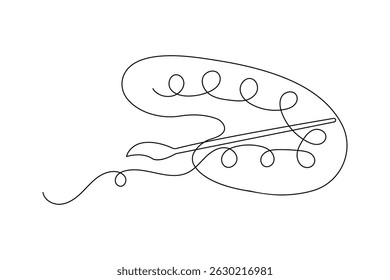 Paint palette brush icon continuous one line drawing outline  vector design